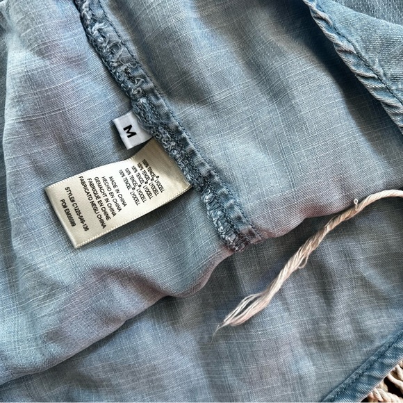 Cloth & Stone | Chambray Halter Dress - Picture 6 of 7